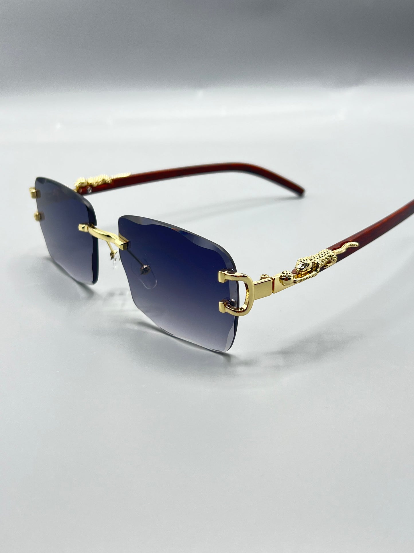 Jaguar Sunglasses With Side Cuts.